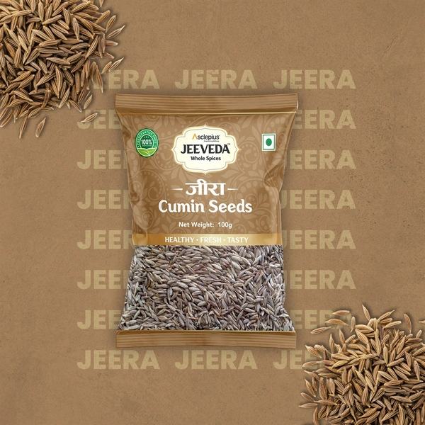 JEEVEDA CUMIN SEEDS JEERA - 100 GM