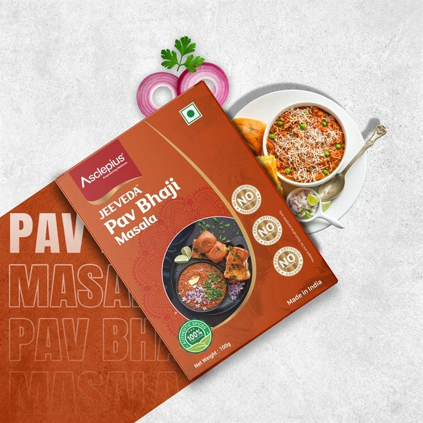 JEEVEDA PAV BHAJI MASALA - 100 GM