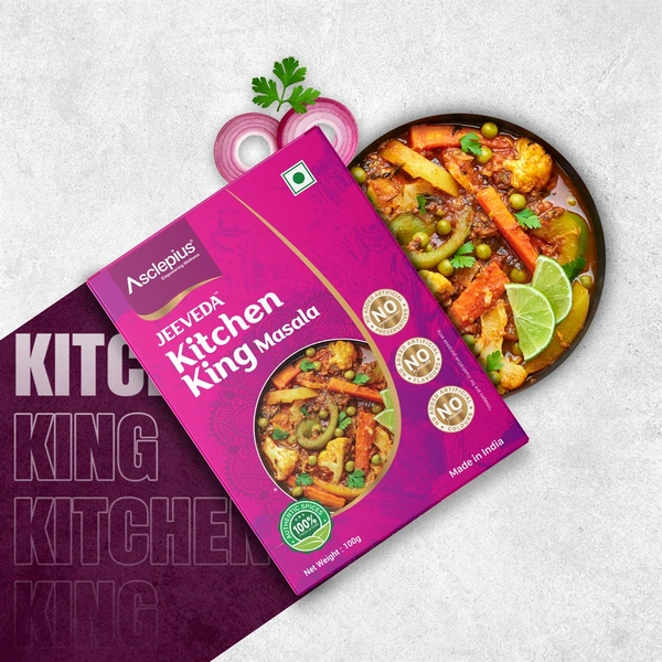 JEEVEDA KITCHEN KING MASALA - 100 GM