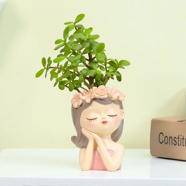 Jade In Fairy Girl Pot