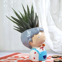 Haworthia plant In Cute Boy