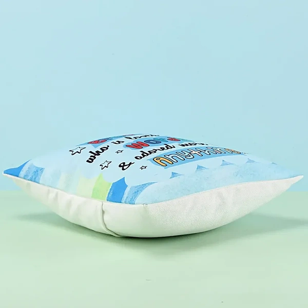 Adorable Brother Printed Cushion