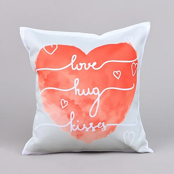 Love Hug Kisses Cushion