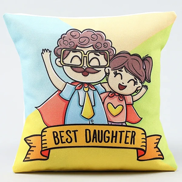 Best Daughter Cushion