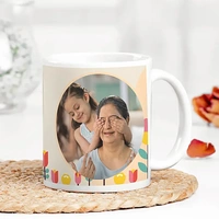 Personalised Caring Grand Maa Photo Mug