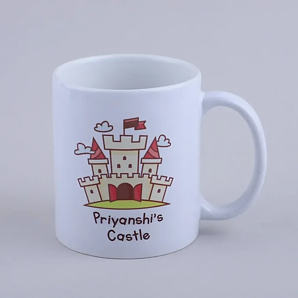 Personalised Castle Mug