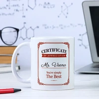 Certificate of Appreciation Mug