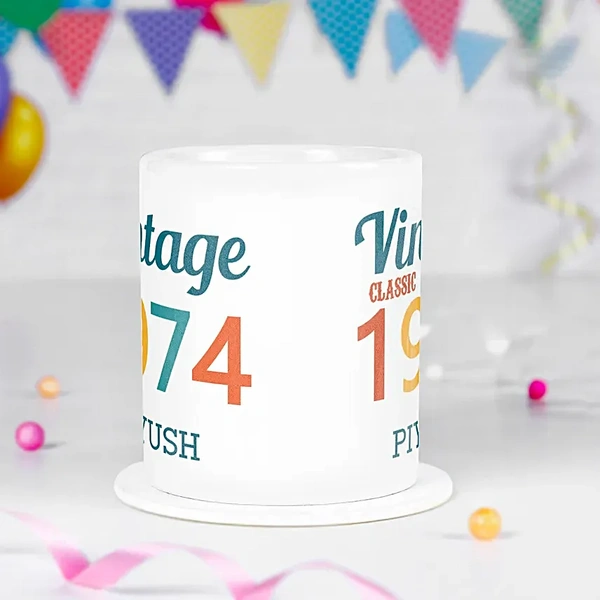 Personalised Vintage Mug