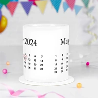 Personalised Calendar Mug