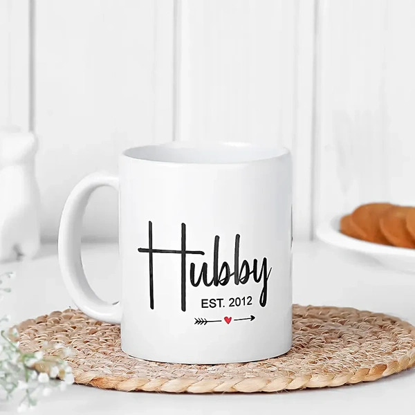 Personalised Mug For Hubby