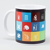 Cricket Elements White Mug
