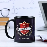 Personalised No.1 Teacher Mug