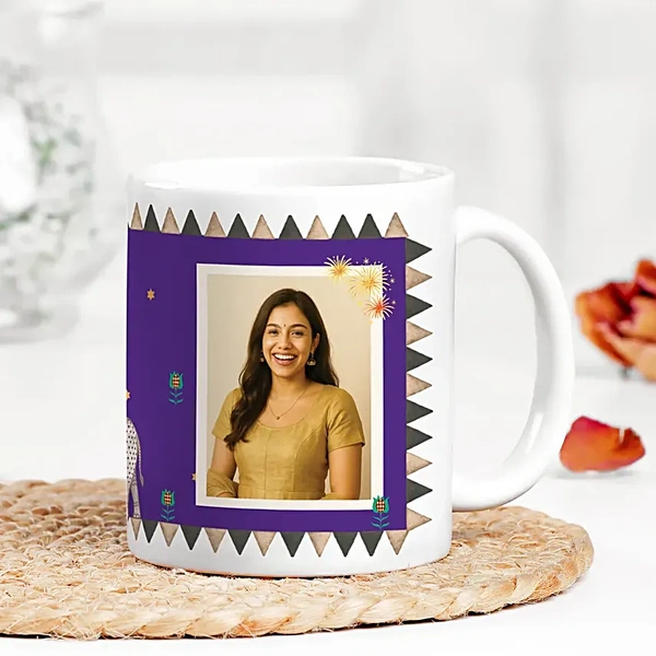 Personalised Sparkle Diwali Mug
