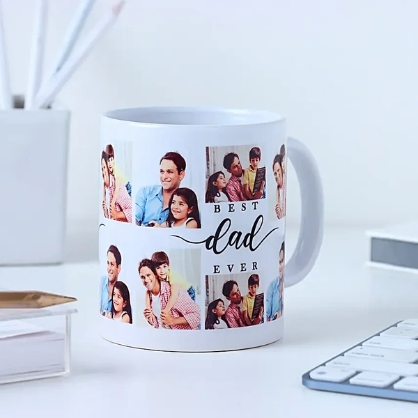 Personalised White Photo Mug