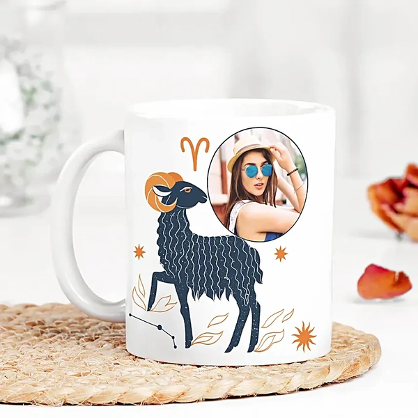Personalised Aries Aesthetic Mug