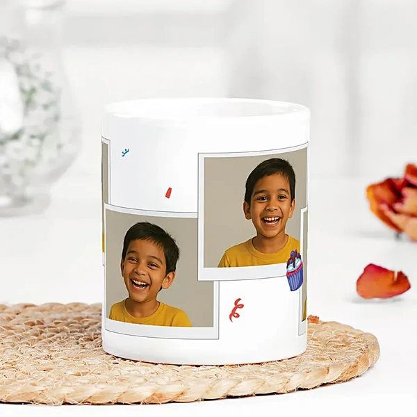 Custom Treasured Photo Mug
