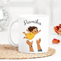 Heartfelt Daughter's Day Mug