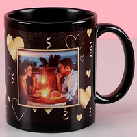 Gorgeous Black Personalised Mug