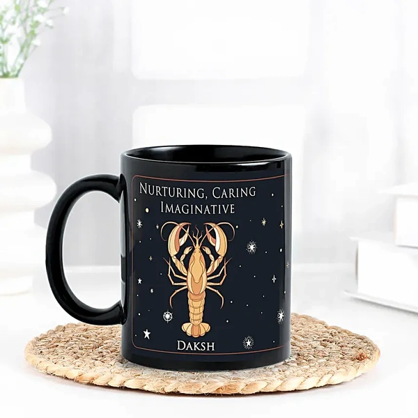 Cool Cancer Black Mug Gift