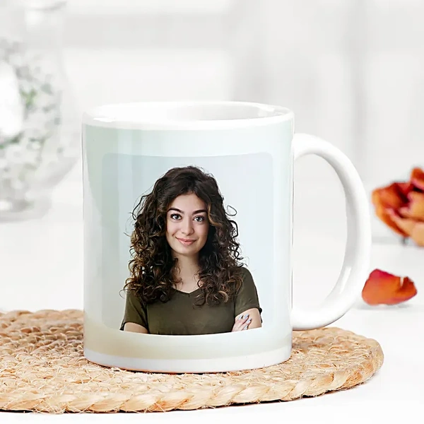 Personalised Libra's Charm Photo Mug