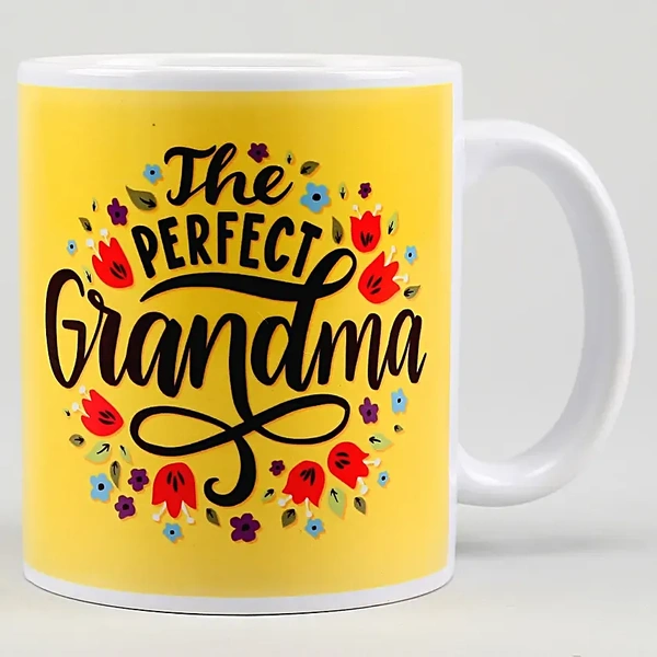 The Perfect Grandma Printed Ceramic Mug