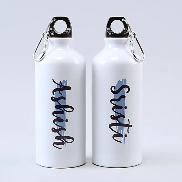 Personalised Water Bottle Set