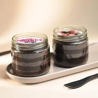 Womens Day Theme Chocolate Poster Jar Cakes - 200 ml