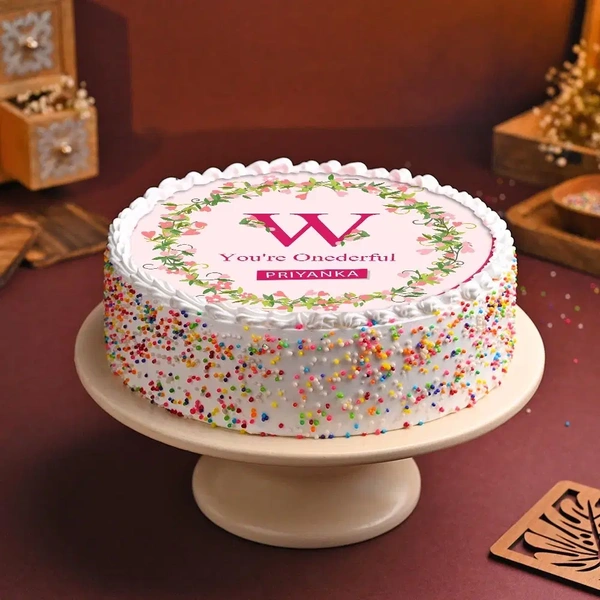 Womens Day Personalised Cake - 2 Kg