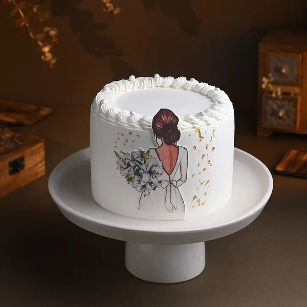 Pretty Pineapple Womens Day Cream Cake - 2 Kg
