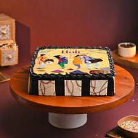 Holi Poster Cake - 500 Gm