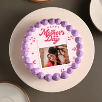 Mothers Day Photo Cake - 500 Gm