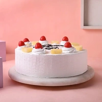 Heartfelt Pineapple Cake for Mom - 1 Kg