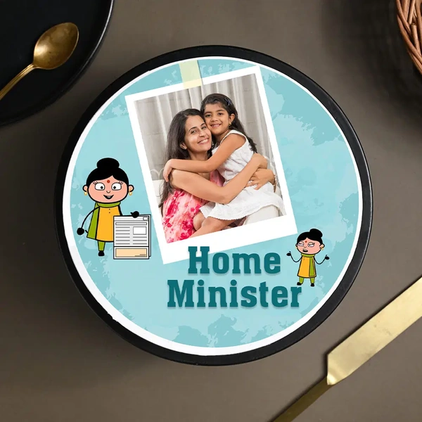 Photo Cake for Home Minister - 500 Gm