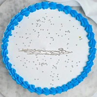 Blueberry Photo Pulling Cake - 1.5 Kg