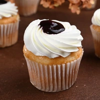 Dripping Blueberry Cupcake - 4 Pcs