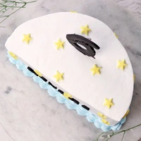 Vanilla Half Cake - 1 Kg