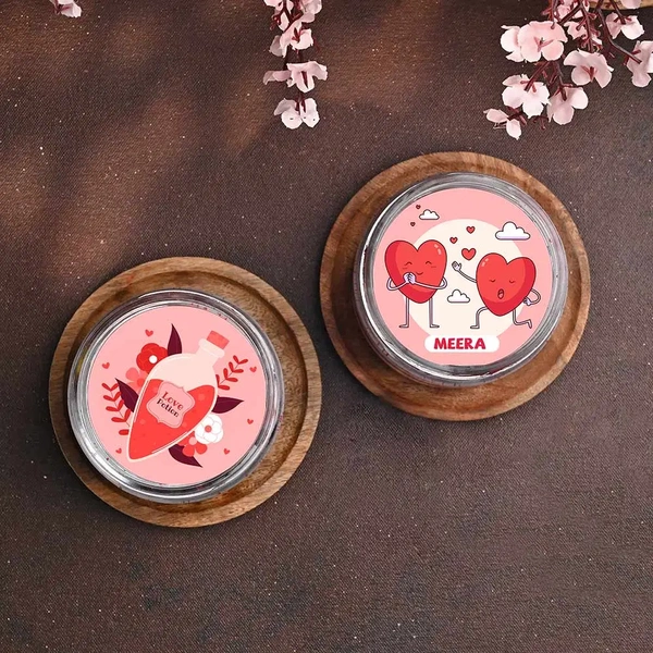 Sweet Red Velvet Jar Cake Duo - 375 Ml