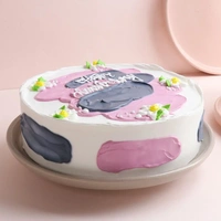 Happy Anniversary Pineapple Cake - 1 Kg