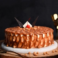 Caramel Butterscotch Cherry Cake - 500 Gm