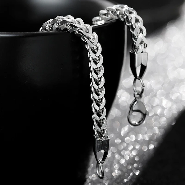 Nonchalant Silver Bracelet