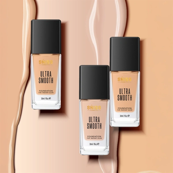 SILK ALMOND - ULTRA SMOOTH FOUNDATION FOR RADIANT GLOW - 30 ML