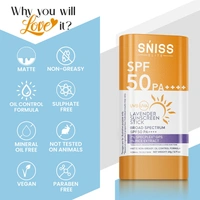 LAVENDER SUNSREEN STICKBROAD SPECTURM SPF50 PA++++ - 20 GM