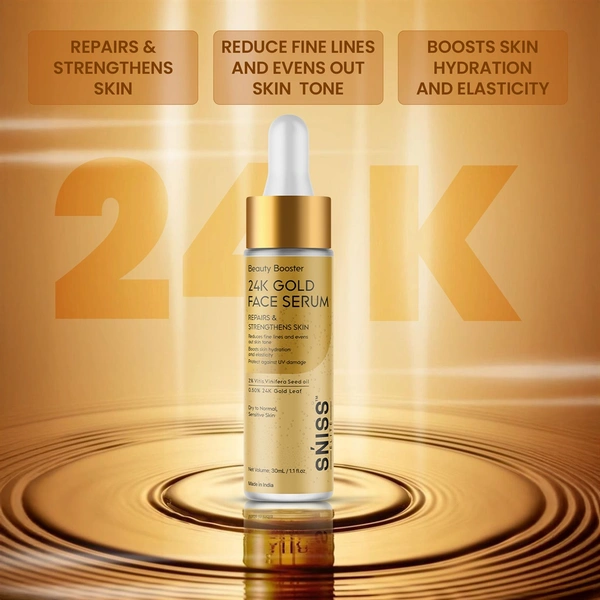 24K GOLD FACE SERUM - 30 ML