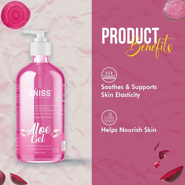 ALOEVERA PINK GEL - 300 ML