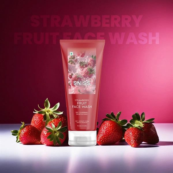 STRAWBERRY FACE WASH - 100 ML