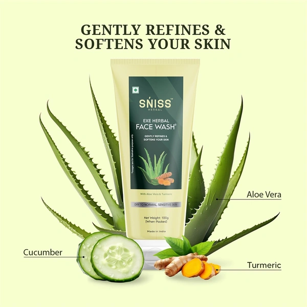 HERBAL FACE WASH - 100 ML