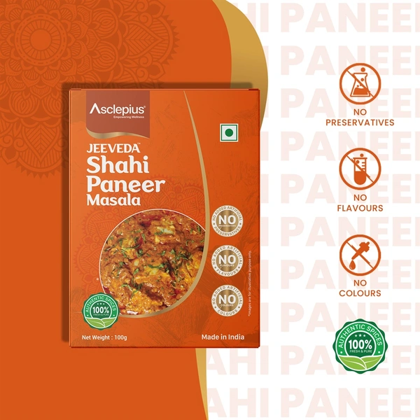 JEEVEDA SHAHI PANEER MASALA - 100 GM