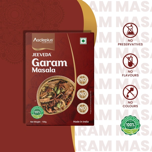 JEEVEDA GARAM MASALA - 100 GM