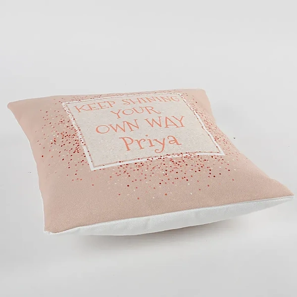 Personalised Inspirational Cushion