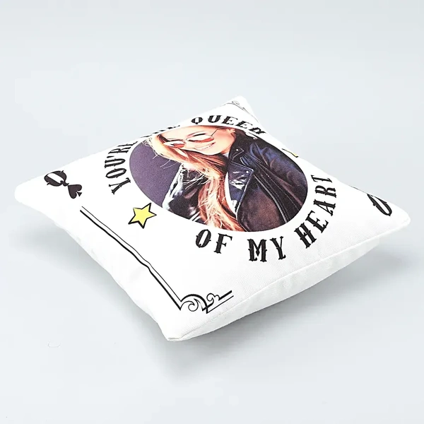 Personalised You are The Queen Cushion